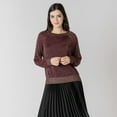 thumbnail image 4 of Devoted Long Sleeve Lurex Sweater, 4 of 5