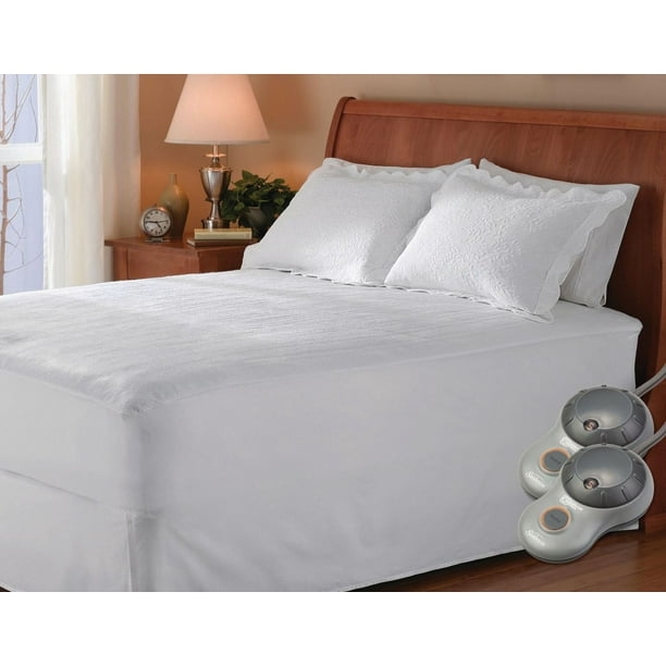 Sunbeam® Quilted Heated Mattress Pad, Queen, - Walmart.ca