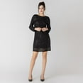 thumbnail image 2 of Devoted long sleeve sequin mini dress, 2 of 6