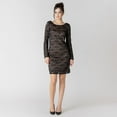 thumbnail image 2 of Devoted long sleeve open back lace dress, 2 of 6