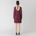 thumbnail image 4 of Devoted long sleeve open back lace dress, 4 of 6