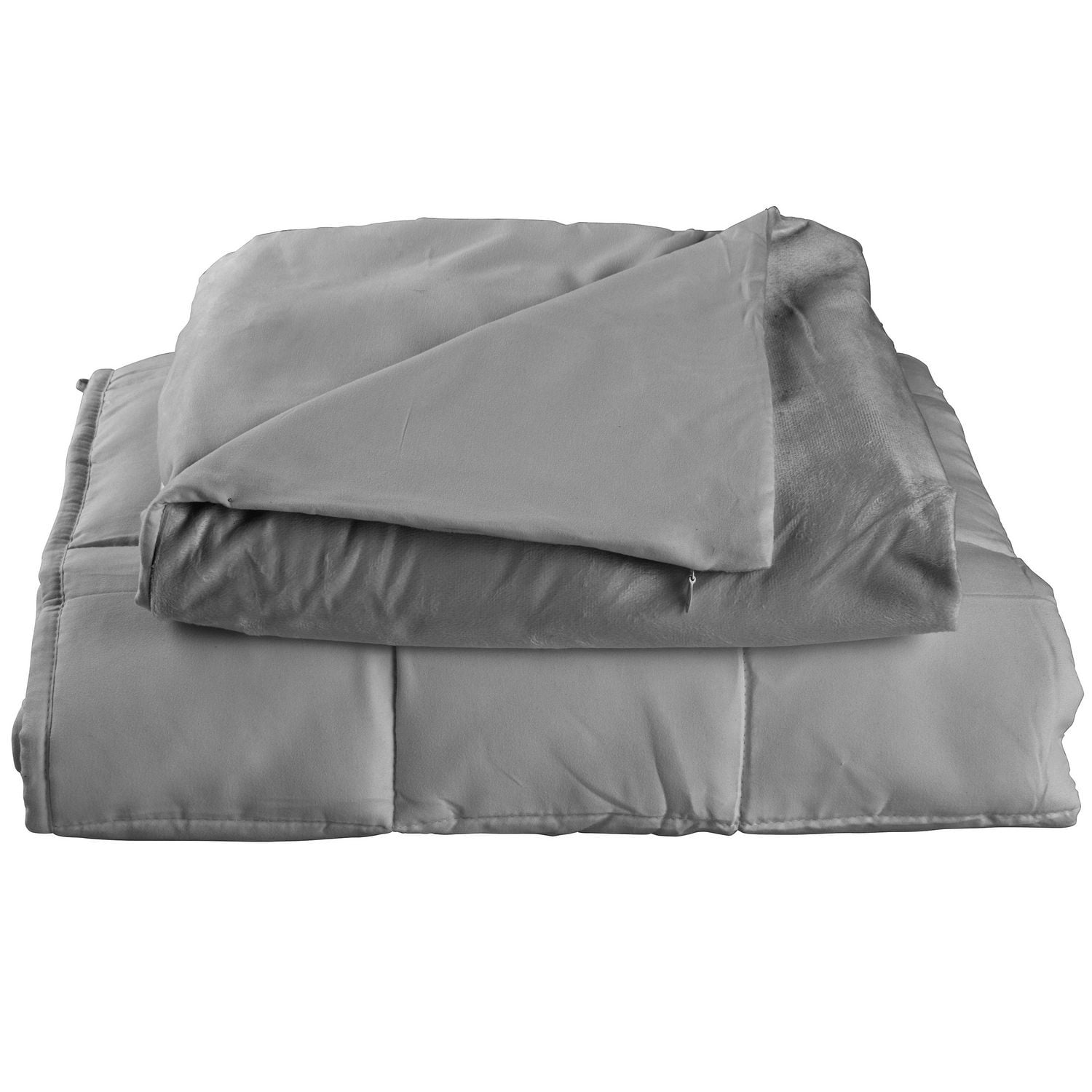  Gravity Z Blanket , Dual-Sided Temperature Controlling , 15 lbs  Grey 48x72 Twin/Single, Original weighted blanket for Sleep, Washable  Removable Duvet Cover : Home & Kitchen