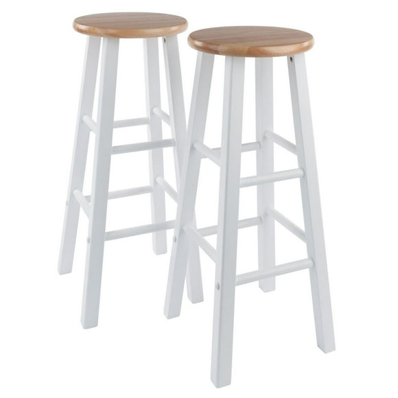 Winsome Element 29" Bar stool Natural/White