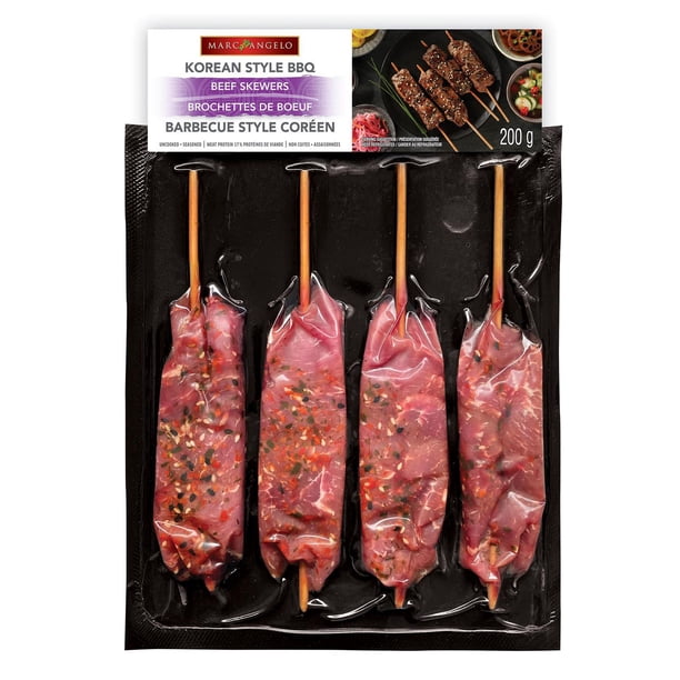 Marcangelo Korean Style BBQ Beef Skewers Walmart.ca