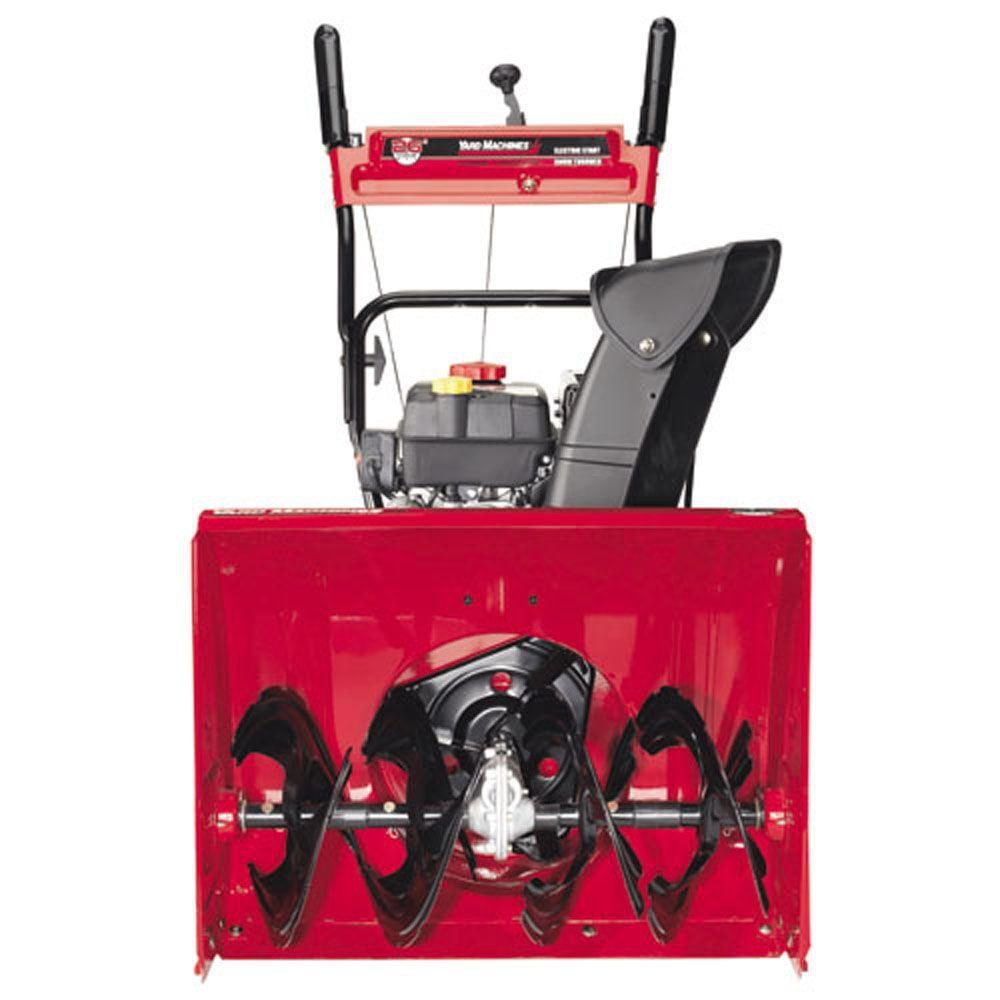 Yard machine snow blower 24 sale