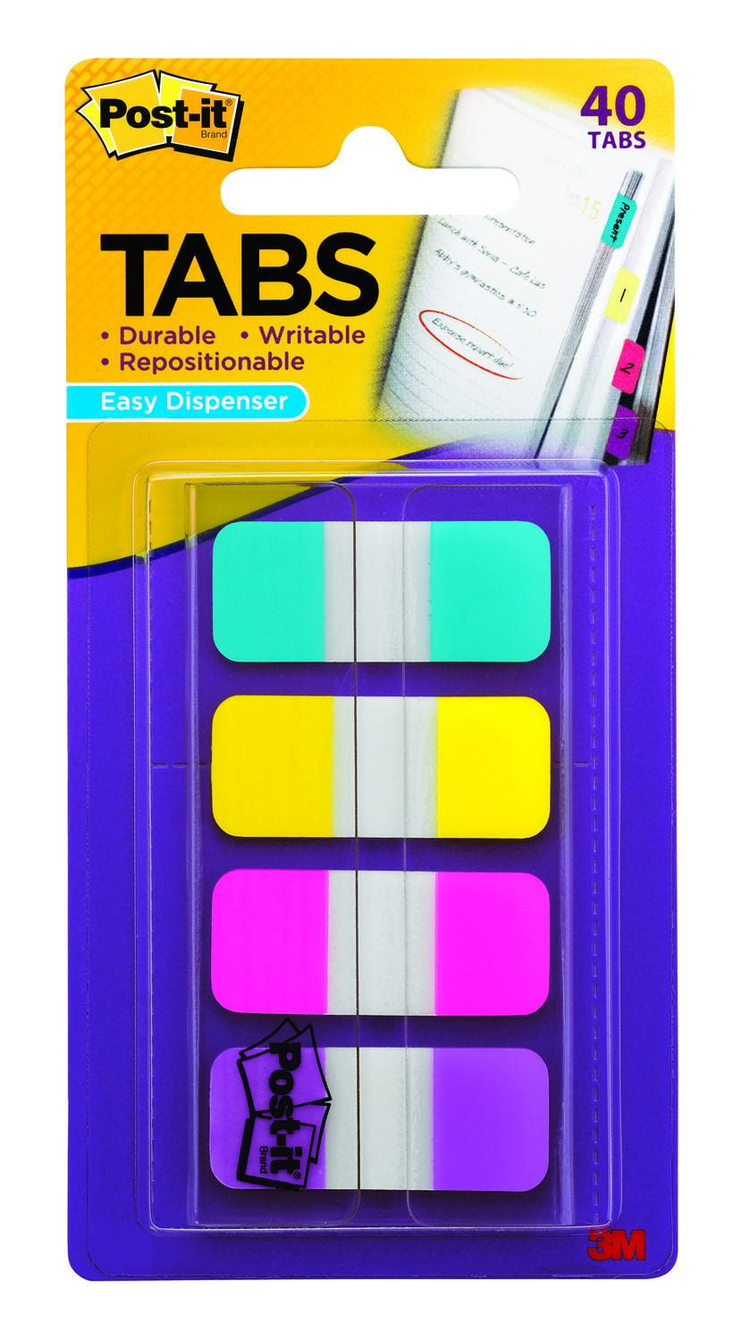 POST IT Post It Tabs 676 AYPV C 625 In X 1 5 In 15 8 Mm X 38 1   6000197566271 