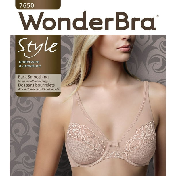 WonderBra Women's Full Figure Bra, Sizes B42-44DD