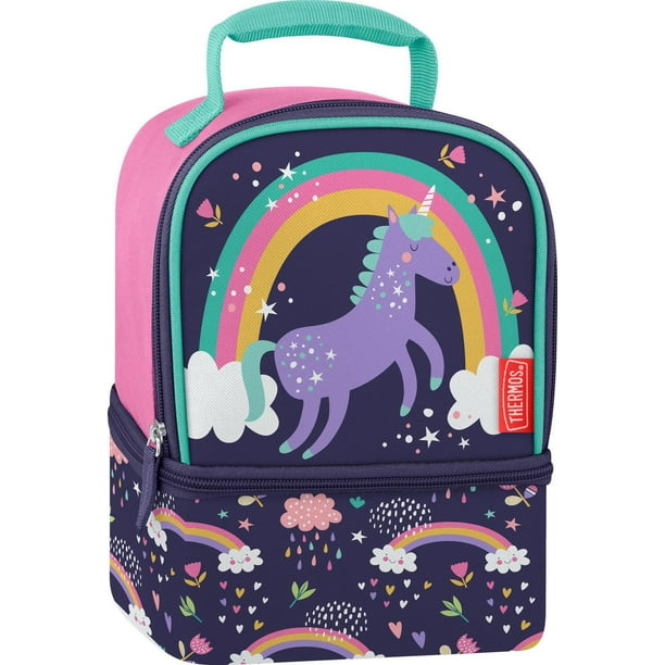 Thermos Dual Compartment Lunch Bag with Liner, Unicorn Walmart.ca