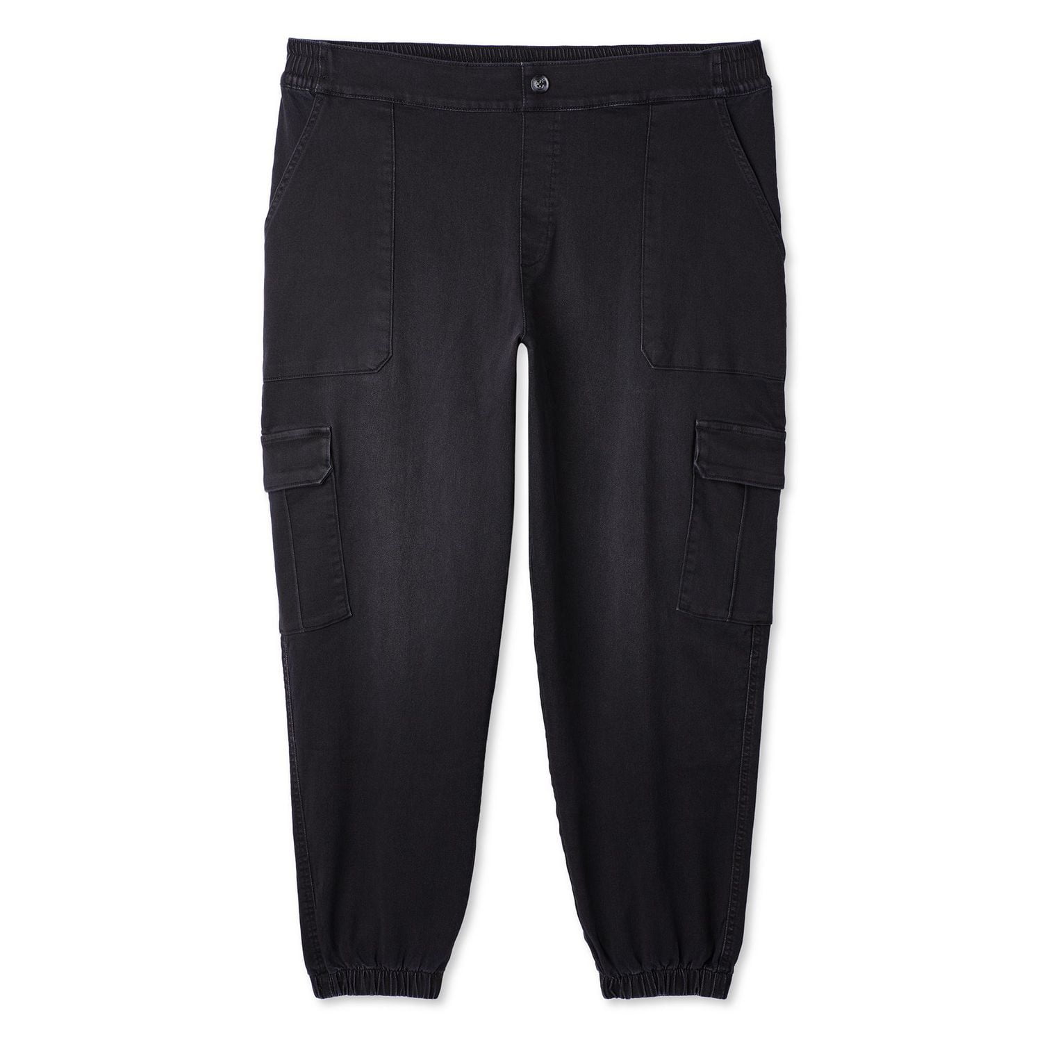 George Women's Plus Knit Denim Jogger