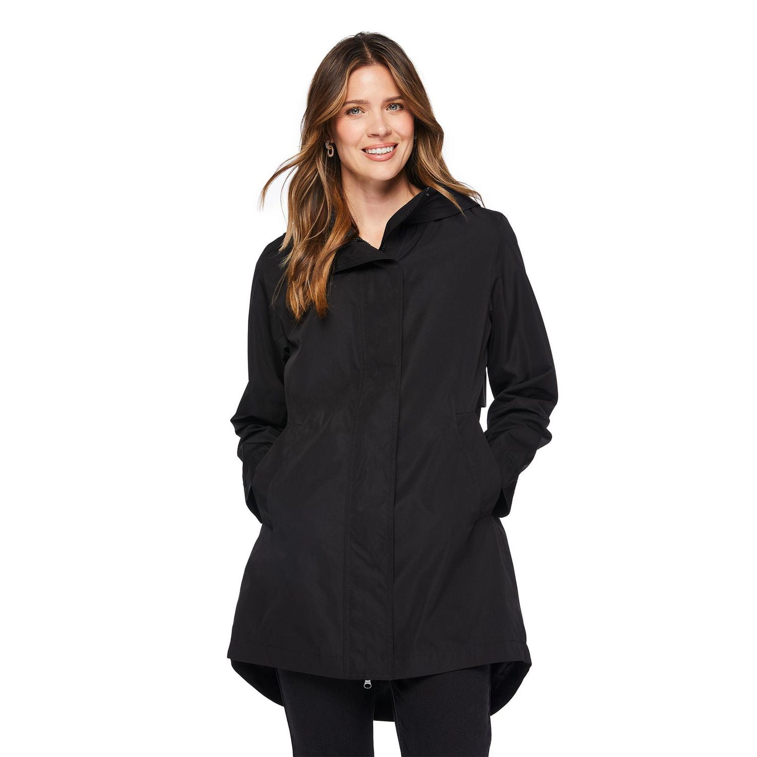 George Women's Hooded Rain Coat