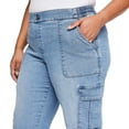 thumbnail image 4 of George Women's Plus Knit Denim Jogger, 4 of 6