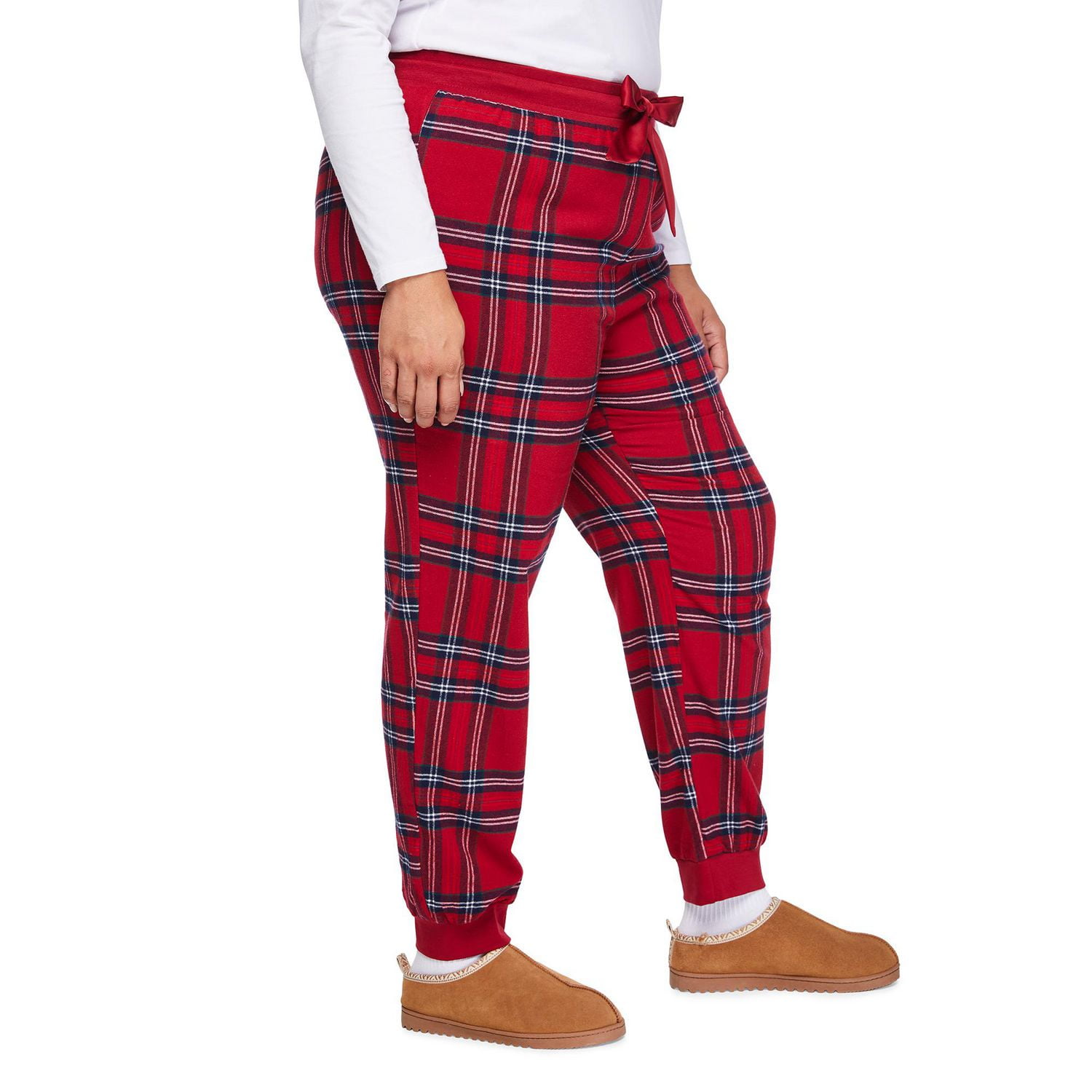 George Women's Plus Flannel Sleep Jogger