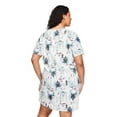 thumbnail image 3 of George Women's Plus Crew-Neck Nightshirt, 3 of 6