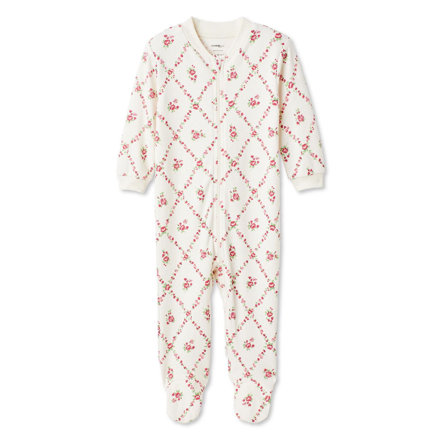 Grenouillère imprimée George pour bébés filles