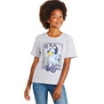 thumbnail image 1 of T-shirt à imprimé graphique Bluey pour filles, 1 of 3