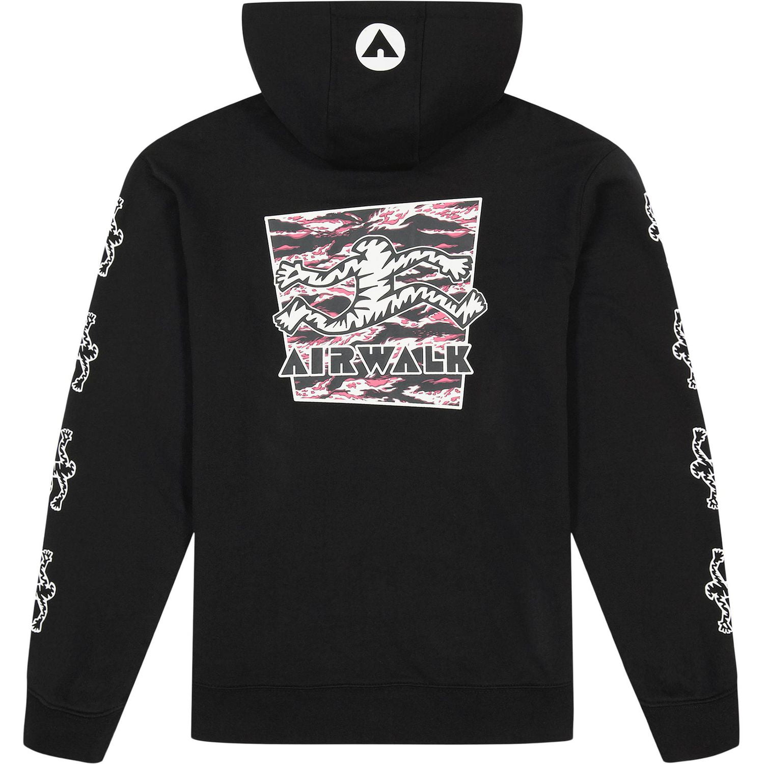 AIRWALK MENS FULL ZIP GRAPHIC FLEECE