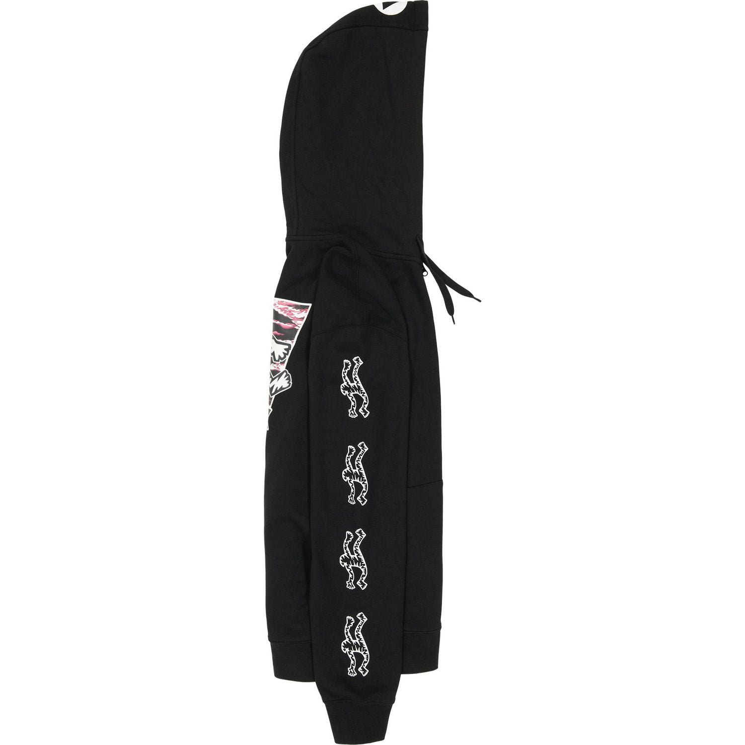 AIRWALK MENS FULL ZIP GRAPHIC FLEECE