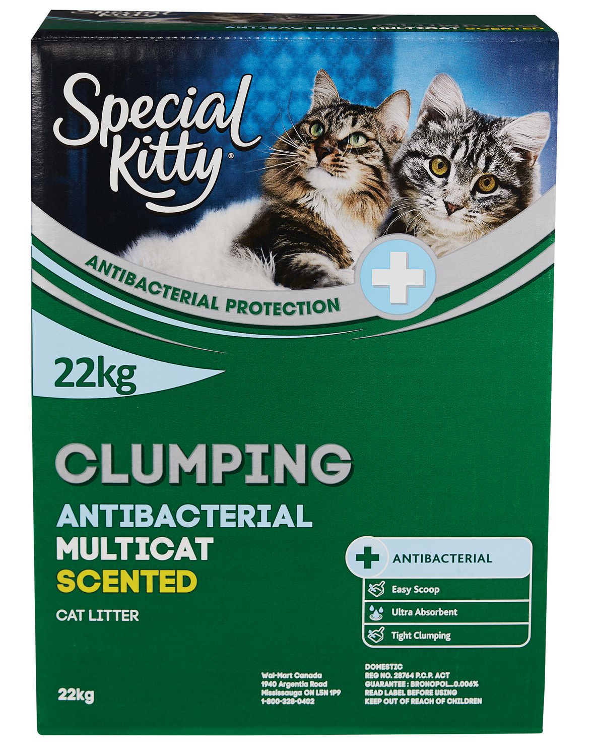 Special Kitty Clumping Antibacterial MultiCat Litter Scented