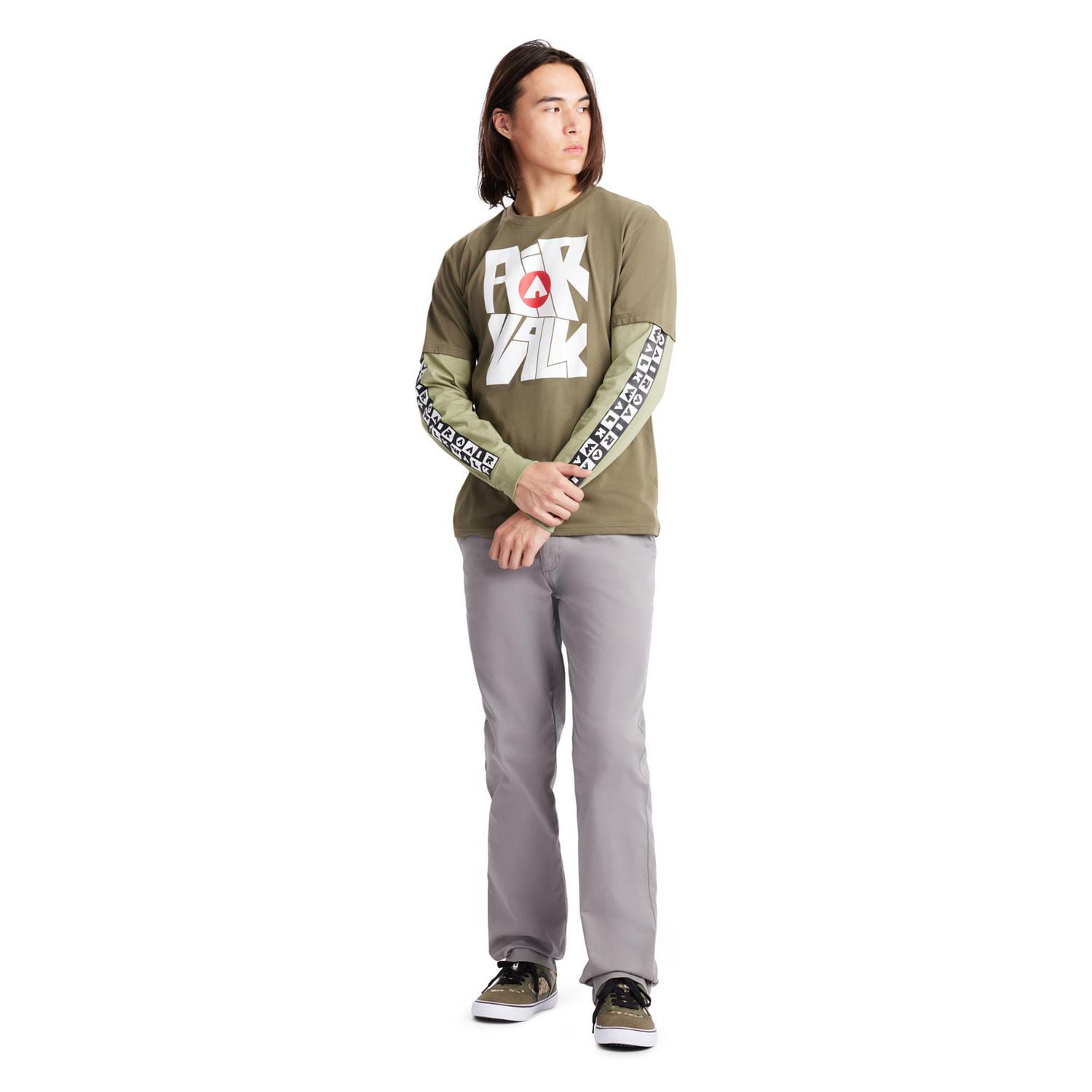 AIRWALK MENS BAGGY CHINO PANTS, Size 30