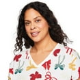 thumbnail image 4 of George Women's Plus V-Neck Nightshirt, 4 of 6