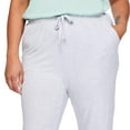 thumbnail image 4 of George Women's Plus Peached Pajama Pant, 4 of 6