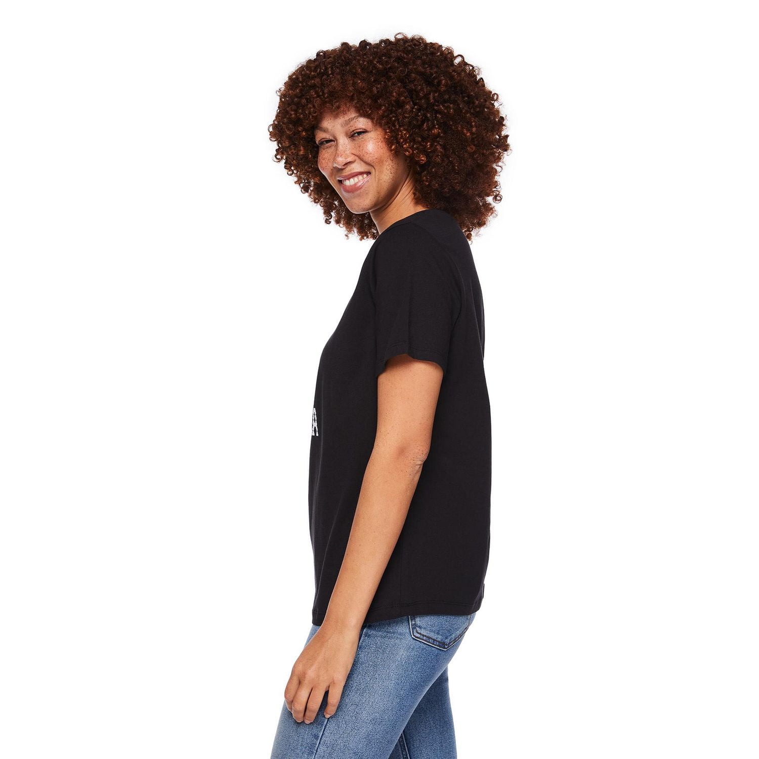 George Women's Christmas Short Sleeve Tee, Sizes XS-XXL