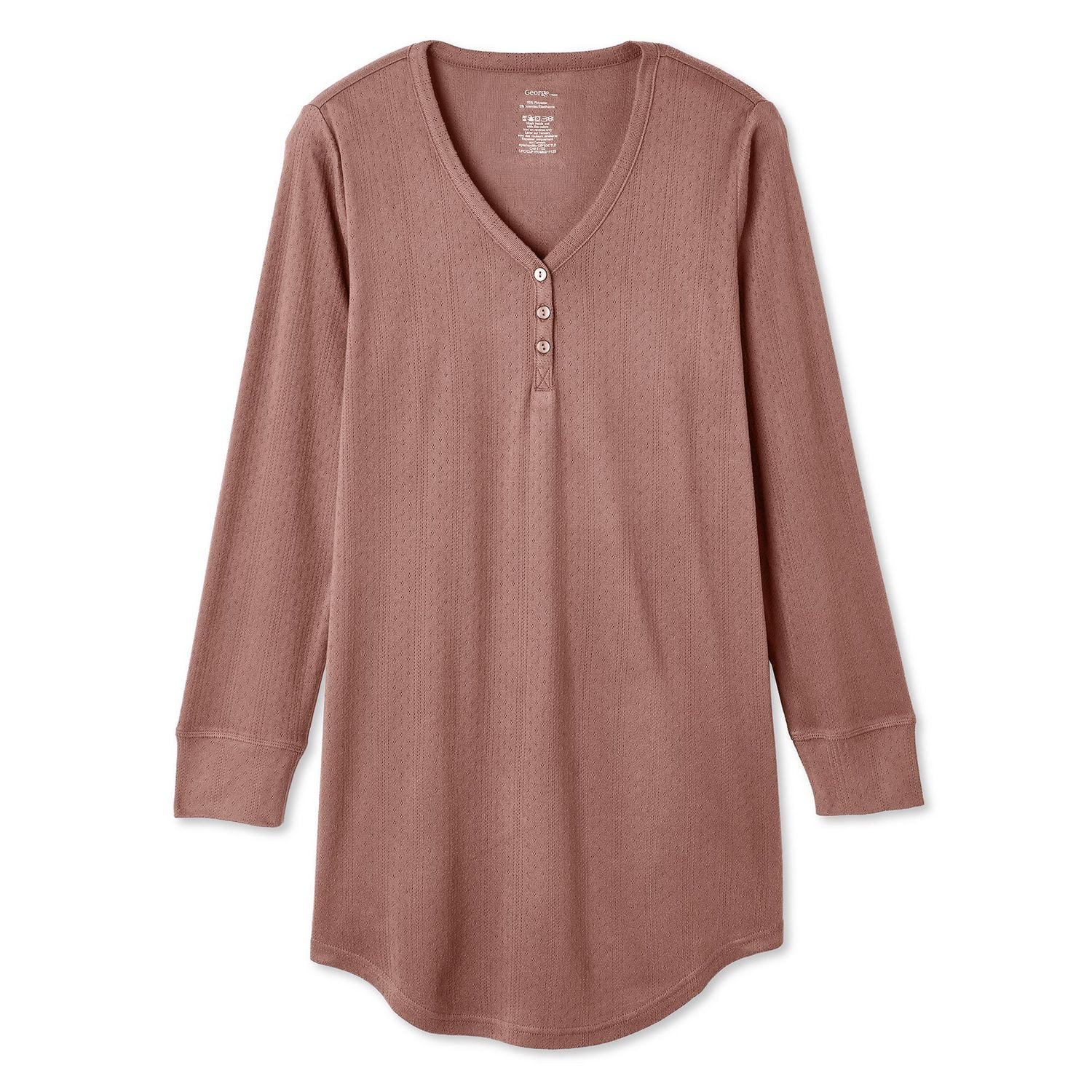 George Women's Henley Nightshirt