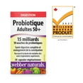 thumbnail image 2 of Webber Naturals Probiotique Adultes 50+ 15 milliards, 2 of 8