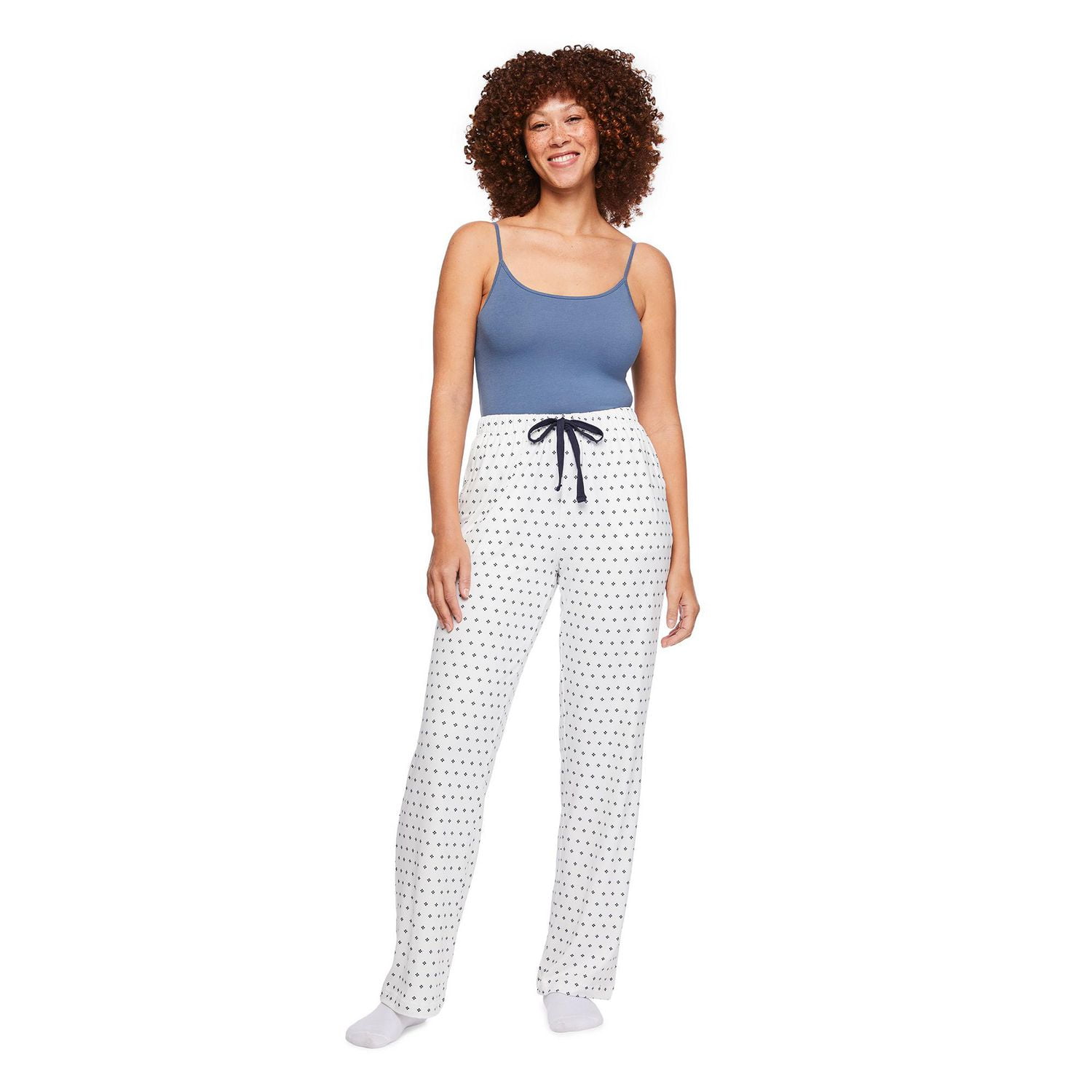 Pantalon de pyjama à effet peau pêche George pour femmes