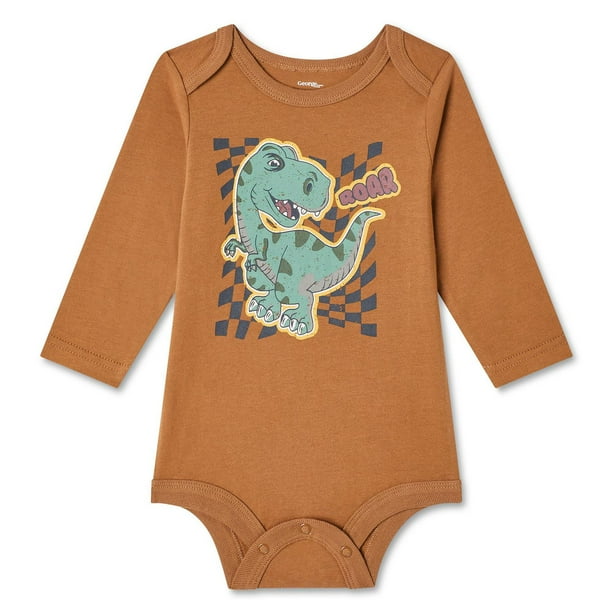 Baby Boys' Long Sleeve Bodysuit Walmart.ca