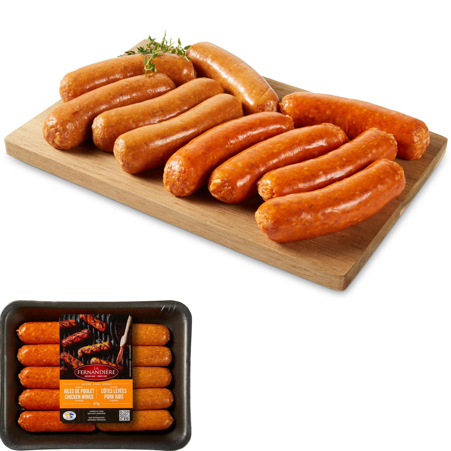 Combo Saucisse Italienne Douce & Allemande Oktoberfest Quantité volumétrique : 675 g
