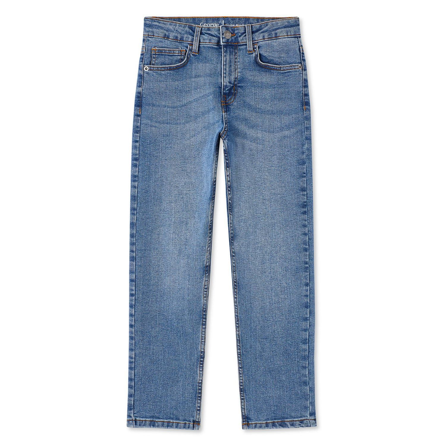Pantalon fuseau en denim George pour garçons Tailles 4-16