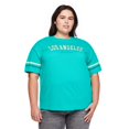 thumbnail image 1 of No Boundaries Plus Women's Relaxed Tee, 1 of 6