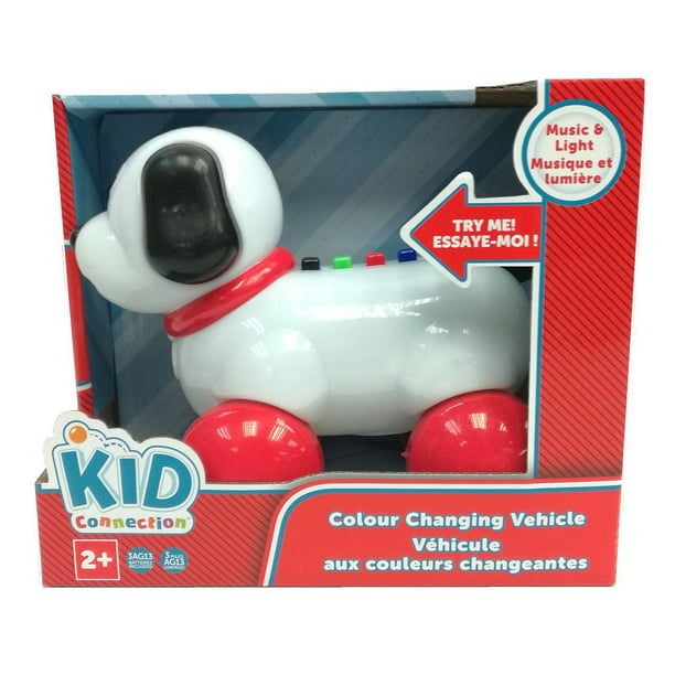 Jouet-véhicule aux couleurs changeantes Doggie de kid connection