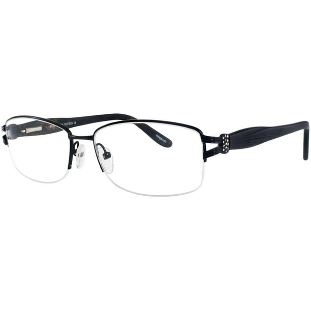 Monture de lunettes FE5817 de Flat Earth pour femmes en noire