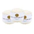 thumbnail image 1 of Lion Brand Comfy Cotton Blend Yarn (3-Pack) - Whipped Cream, 1 of 2