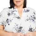 thumbnail image 4 of Iyla Plus Women's Flutter Sleeve Top, 4 of 6