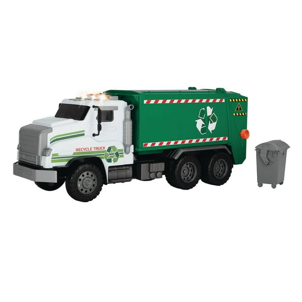 Jouet-véhicule Adventure Force camion-poubelle à lumières et sons