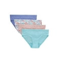 thumbnail image 1 of Hanes Pure Comfort Tagless Hipsters, Pack of 4, Assorted, 1 of 2