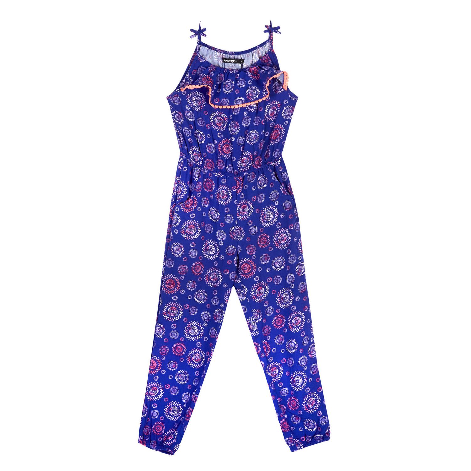 George Girls' Ruffle Jumpsuit | Walmart Canada