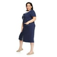 thumbnail image 2 of Penmans Plus Women's Zip-Up Robe, 2 of 5