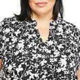thumbnail image 4 of Iyla Plus Women's Flutter Sleeve Top, 4 of 6