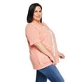 thumbnail image 2 of Iyla Plus Women's Hacci Fooler Top, 2 of 6