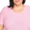 thumbnail image 4 of Iyla Plus Women's Short Sleeve Ripple Tee, 4 of 6