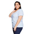 thumbnail image 2 of Iyla Plus Women's Short Sleeve Ripple Tee, 2 of 6