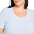 thumbnail image 4 of Iyla Plus Women's Short Sleeve Ripple Tee, 4 of 6