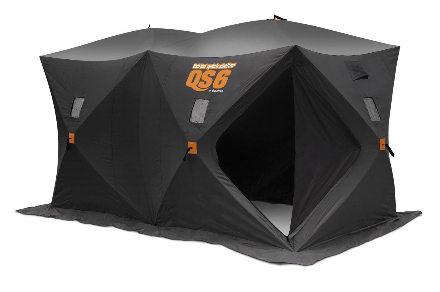 Equinox Fish Inn QS6 6 Man Ice Fishing Shelter Walmart