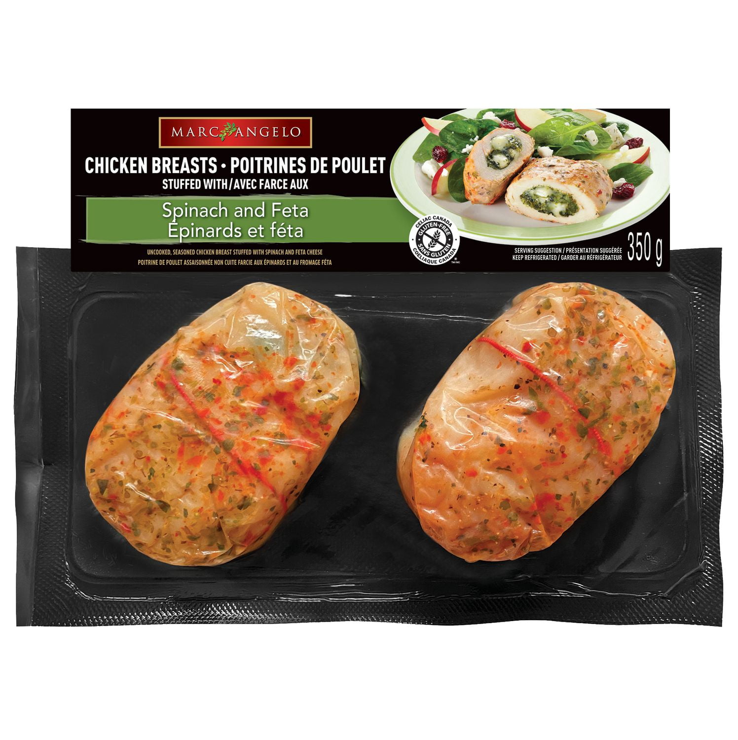 Marcangelo Chicken Breasts with Spinach and Feta