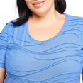 thumbnail image 4 of Iyla Plus Women's Short Sleeve Ripple Tee, 4 of 6