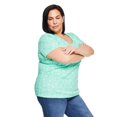 thumbnail image 2 of Iyla Plus Women's Crew Neckline Tee, 2 of 6